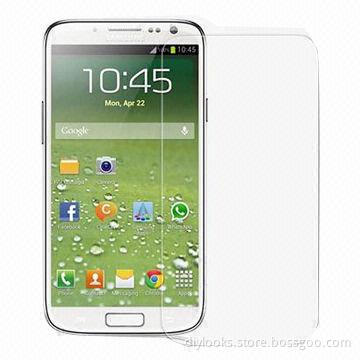 High-transparent LCD Screen Protectors for Samsung Galaxy S4/i9500, High-transparent Taiwan Material